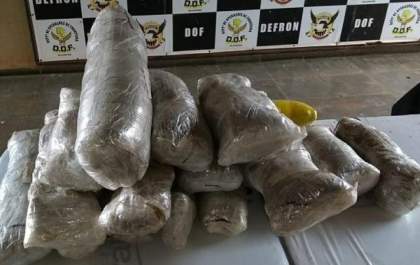 Maconha e skank apreendidos no interior pesaram 3,6 toneladas