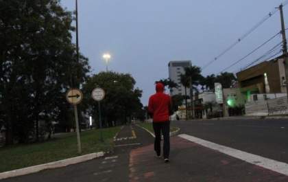 Frio causa sensação térmica de 7°C em MS e previsão é de gear em 8 dias