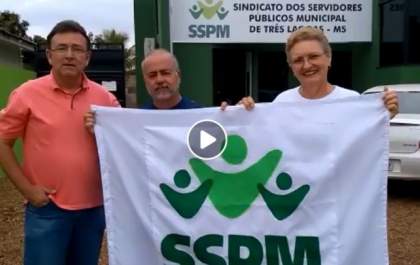Servidores públicos de Três Lagoas fazem manifestação reivindicando reajuste salarial