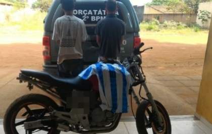 PM recupera dois veículos furtados em um dia