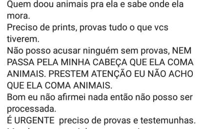 “Depois de doados os cachorros desaparecem”, diz Charlene Bortoleto