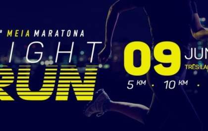 Corrida Night Run acontece hoje ás 18h