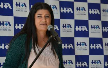 Vice-governadora do Mato Grosso do Sul visita Três Lagoas e comenta setor da saúde
