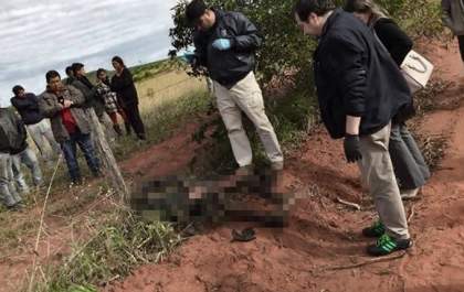 Corpo carbonizado é encontrado em estrada de bairro em Pedro Juan Caballero