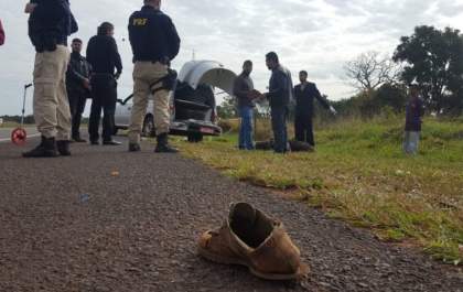 Motorista mata idoso atropelado em rodovia e foge sem prestar socorro