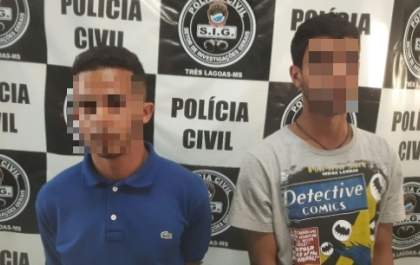 SIG de Três Lagoas recupera produtos furtados e prende dois