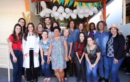 Animação marca festa junina da Saúde Mental