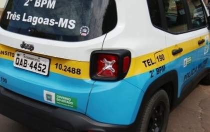 Veículo furtado é recuperado pelo Pelotão de Trânsito no Centro de Três Lagoas