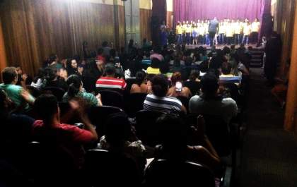 Apresentações do Projeto Guri marcam a noite de segunda no Centro Cultural