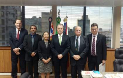 Presidente do TCESP confirma para Tamiko construção de unidade em Andradina