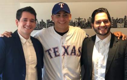 Pereirabarretense assina com o Texas Rangers e recebe bônus de quase R$ 900 mil