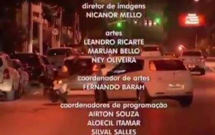 Câmera flagra acidente ao vivo em encerramento de telejornal