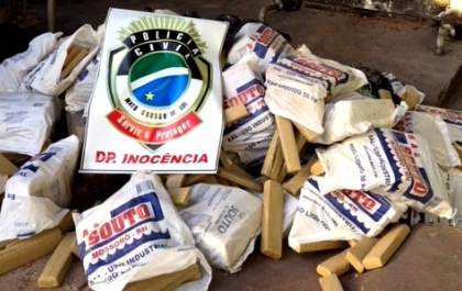 Em inocência, Polícia Civil incinera 1.400 kg de entorpecentes