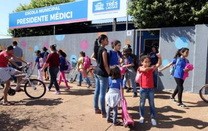Alunos da Rede Municipal de Três Lagoas entram em férias na próxima segunda-feira