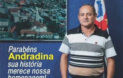 Mensagem do vereador Raimundo Justino de Souza