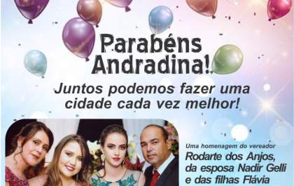 Mensagem do vereador Rodarte Silva dos Anjos