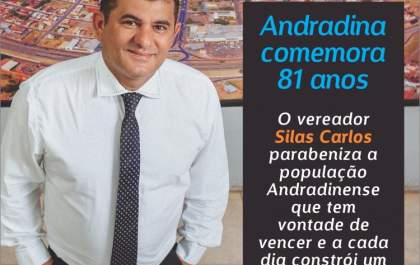 Mensagem do vereador Silas Carlos Oliveira