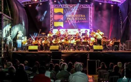 Orquestra Paulistana de Viola Caipira se apresenta em Andradina neste sábado