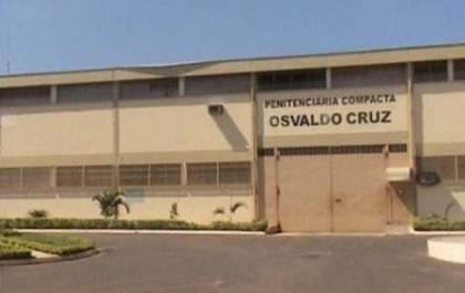 Detento é encontrado morto em cela do presídio de Osvaldo Cruz
