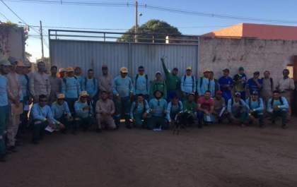 Saúde do Trabalhador realiza palestra preventiva com grupo de trabalhadores da Financial