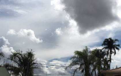 Domingo terá céu nublado com temperaturas amenas, conforme Inmet