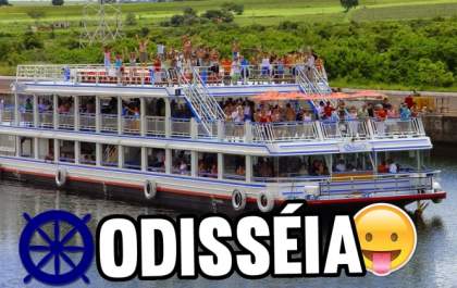 COMTUR traz barco turístico para aniversário de Castilho