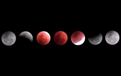 Show no céu: hoje tem Lua de Sangue, eclipse e Marte mais perto