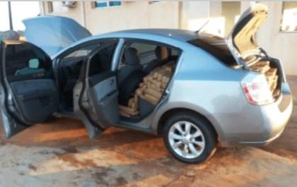 Motorista é preso com meia tonelada de maconha e confessa que receberia R$ 25 mil pelo transporte