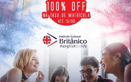 100% off na matrícula? Vem descobrir como conseguir!