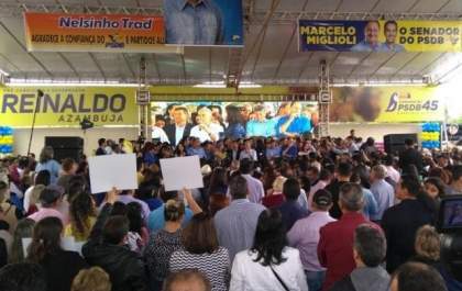MS termina sábado com 6 candidatos ao governo e previsão de 9 a senador