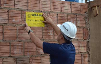 Crea-MS fiscalizará obras em Três Lagoas entre os dias 13 a 24