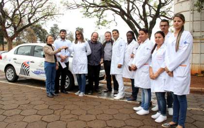 Saúde de Andradina recebe veículo 0km para atendimento do Melhor em Casa