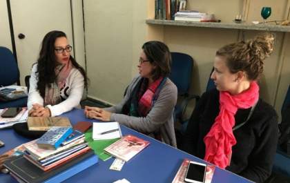 Diretoria de Cultura recebe equipe da IFMS para discutir realização da Primeira Feira Nacional do Livro