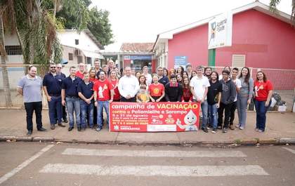 Dia D contra a pólio acontece neste sábado em Andradina