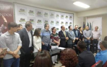 MDB lança Júnior Mochi para governador e Tânia Garib de vice