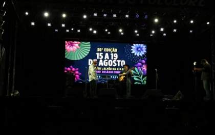 População elogia primeiro dia da 30ª Festa do Folclore de Três Lagoas
