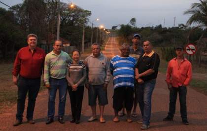 Nova extensão de iluminação traz mais segurança a moradores de Paranápolis