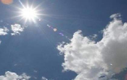 Segunda-feira será de sol com temperaturas médias