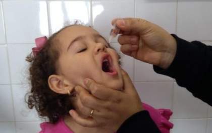 Em MS, 54% do público-alvo foi vacinado contra polio e sarampo