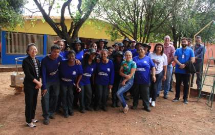 Programa de qualificação e renda vem transformando vidas e melhorando espaços públicos