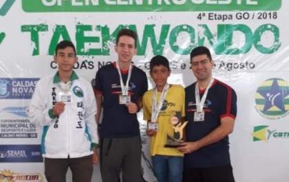 Lutadores de MS faturam medalhas no Open Centro-Oeste de Caldas Novas