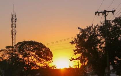 Quinta amanhece com céu claro e previsão é de máxima de 36ºC em MS