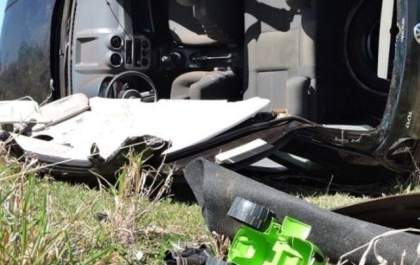 Morre criança de 2 anos ferida em capotagem na MS-162