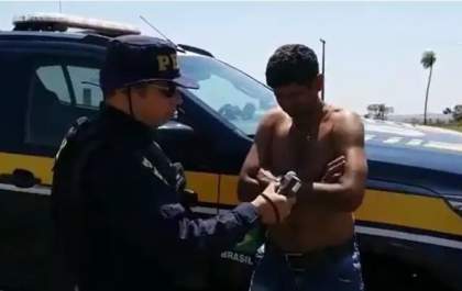 PRF prende motorista com indícios de embriaguez na BR 262
