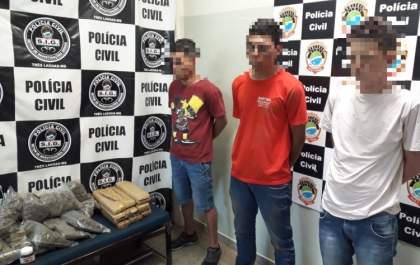SIG apreende 13 quilos de Skank nos fundos de estabelecimento comercial de Três Lagoas