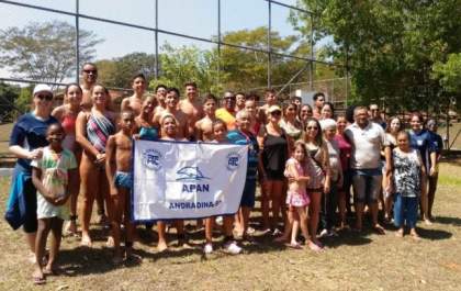Atletas de Andradina fazem dobradinha na tradicional Travessia a Nado do Rio Paraná