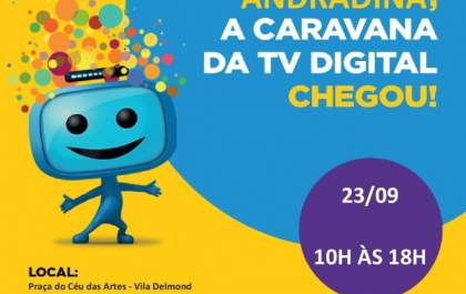 Caravana TV Digital leva atrações para toda família neste domingo em Andradina