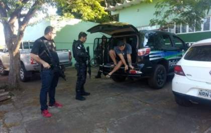 Polícia prende quadrilha que roubava caminhões e levava para o Paraguai
