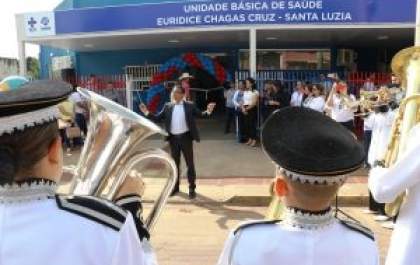 Famílias agradecem reforma e ampliação da Unidade de Saúde do Bairro Santa Luzia