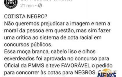Concurseiros questionam aprovada na cota racial e caso para na polícia